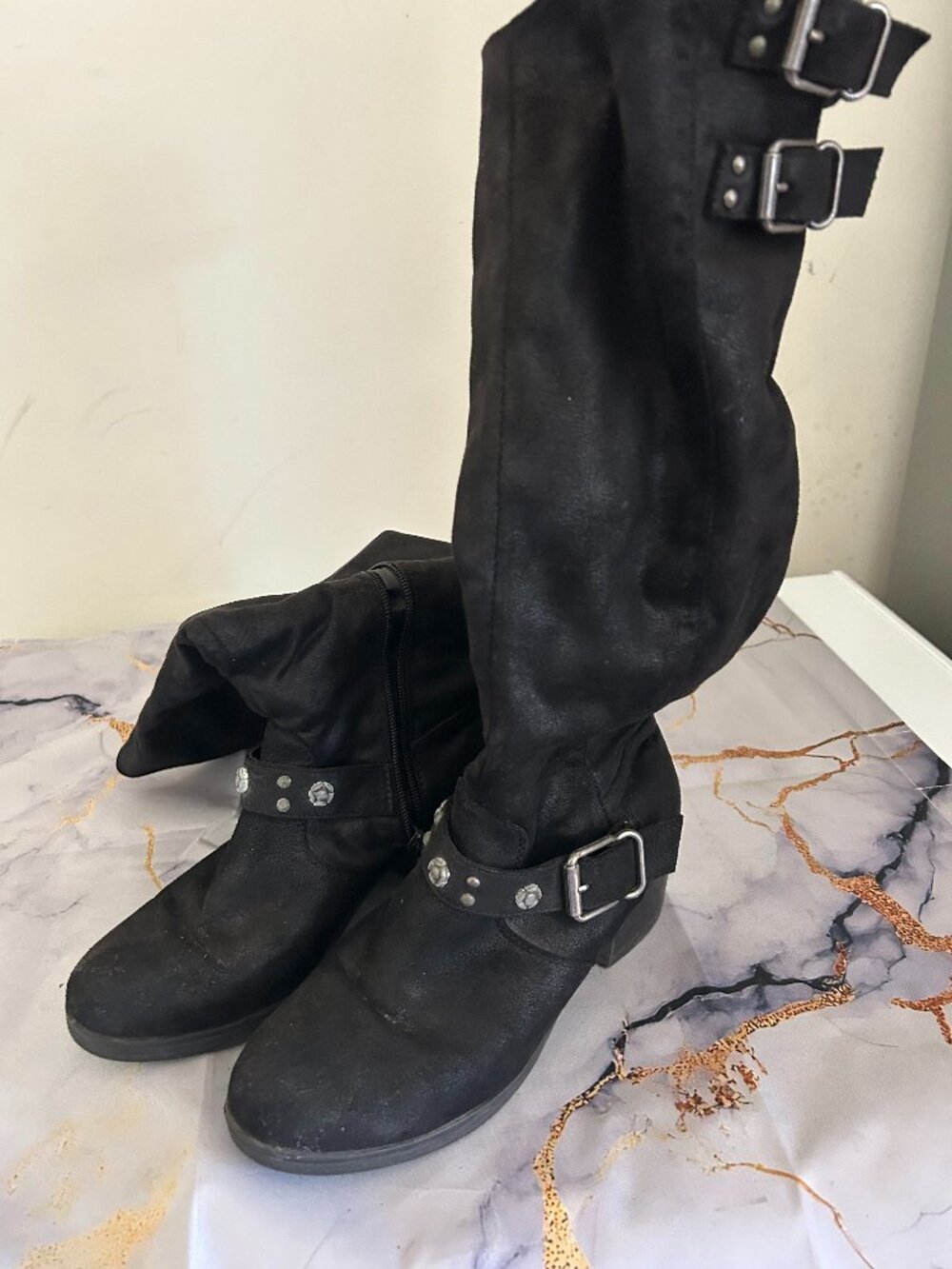 Black Womens Cara Boots